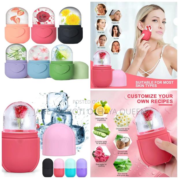 *Silicone Facial Ice Roller for Skincare