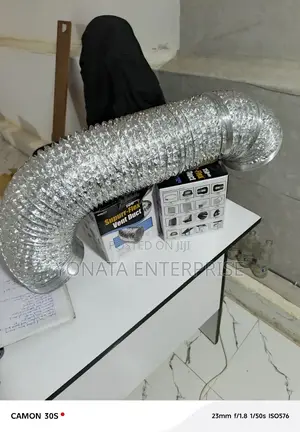 Aluminum Ventilation Duct 3.6m Long 150mm