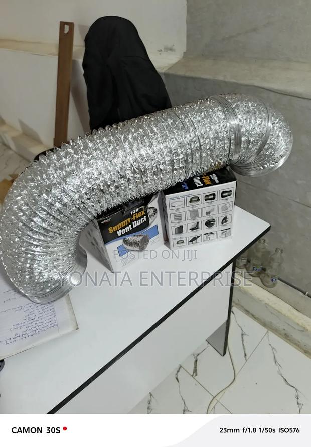 Aluminum Ventilation Duct 3.6m Long 150mm