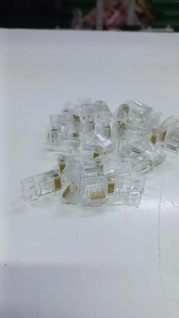 Rj Cat6 Connectors ( Plastic)