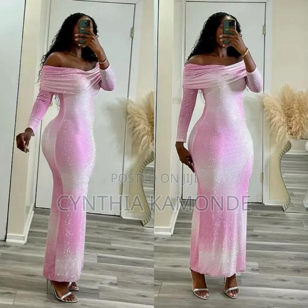 Pink Long Dress