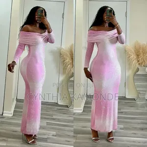 Pink Long Dress