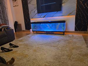 Modern Aquarium Tv Console – Where Style Meets Serenity - main view