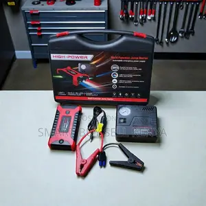 12v 99800mah Heavy Duty Car Jump Starter With Inflator Power Bank