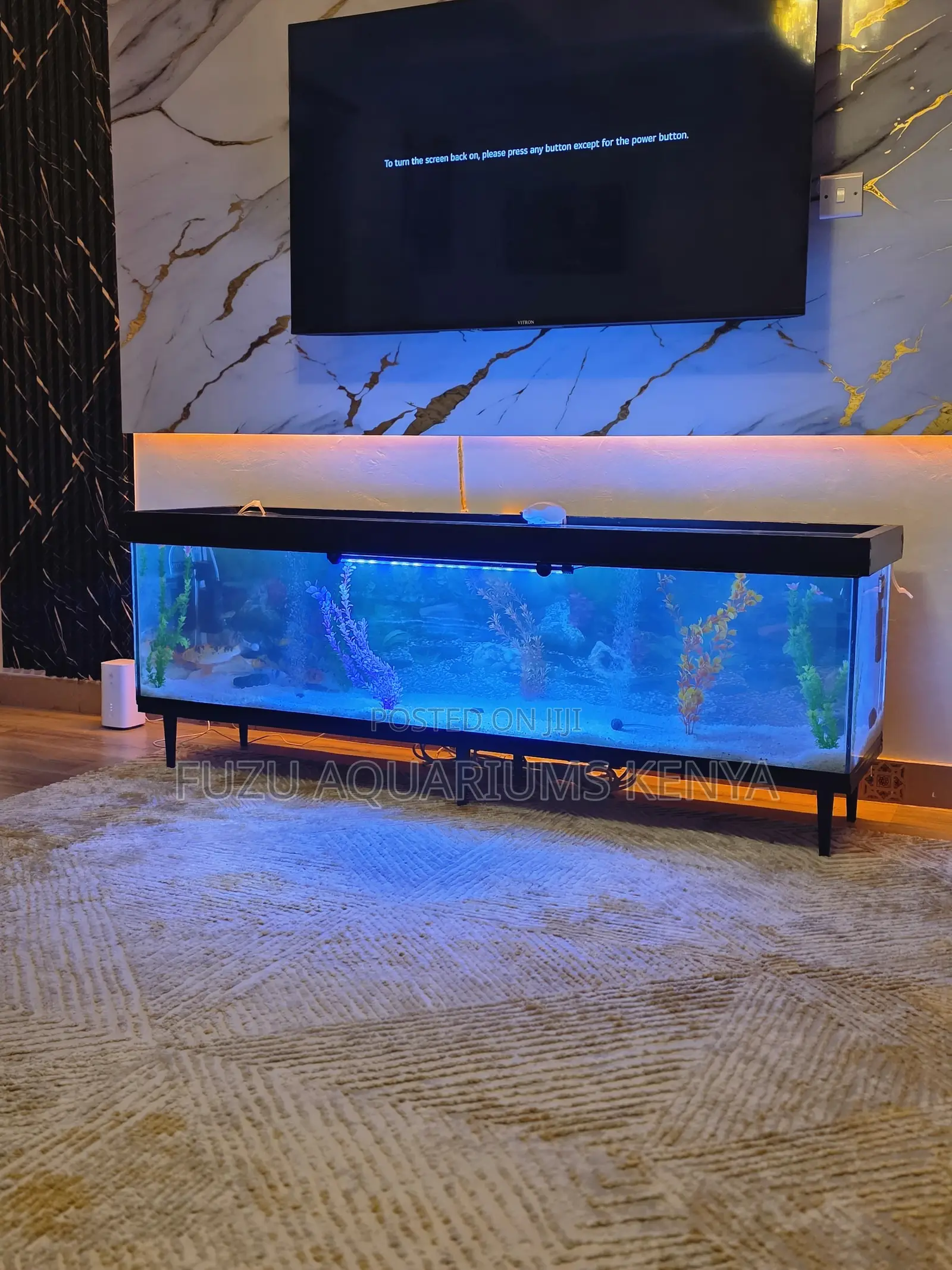 Premium Aquarium Tv Stand – A Living Room Statement