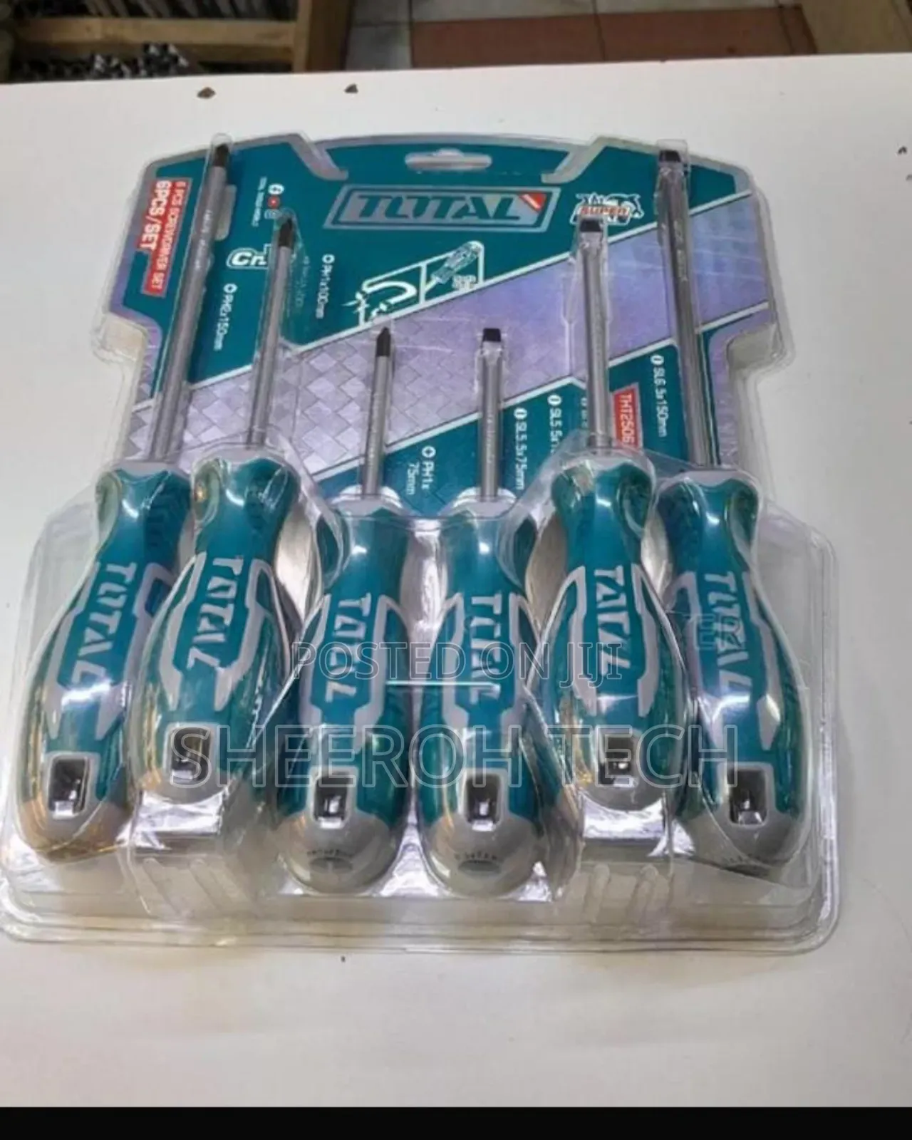 Total Screwdriver 6pcs Set