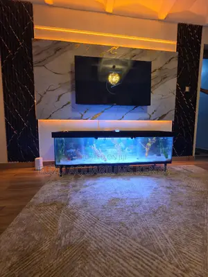 Luxury Led Aquarium Tv Stand – Calm Meets Comfort