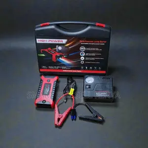 Heavy-Duty 12v 99800mah Car Jump Starter With Built-in Tire Inflator