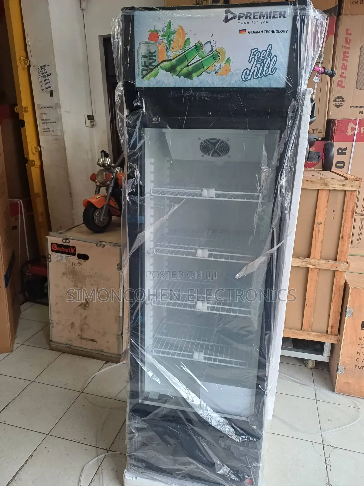 Premier 358l Commercial Display Fridge