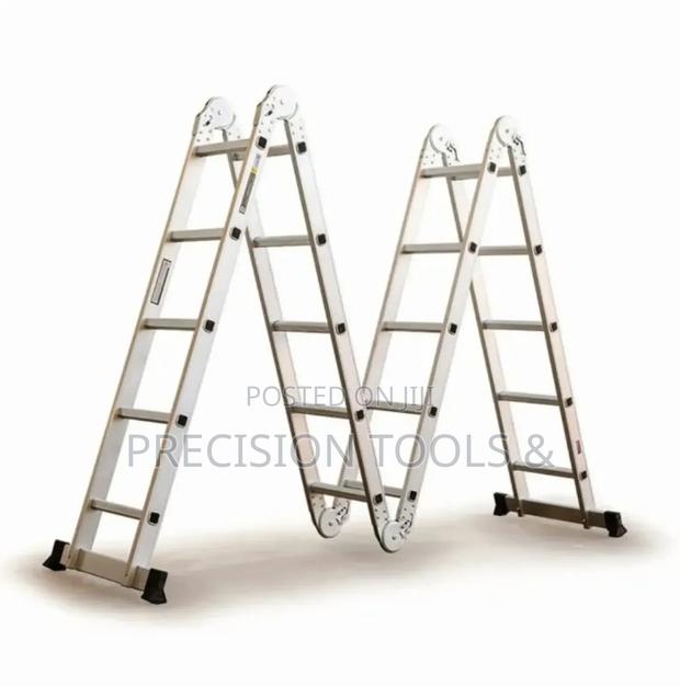 Aluminium Hd Multi-Purpose Ladder 4x6 – 6.7m Durable