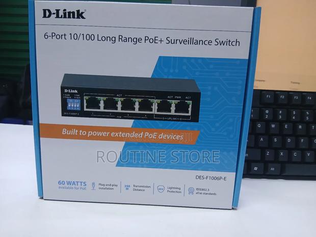 Dlink 6port Poe Unmanaged - main view