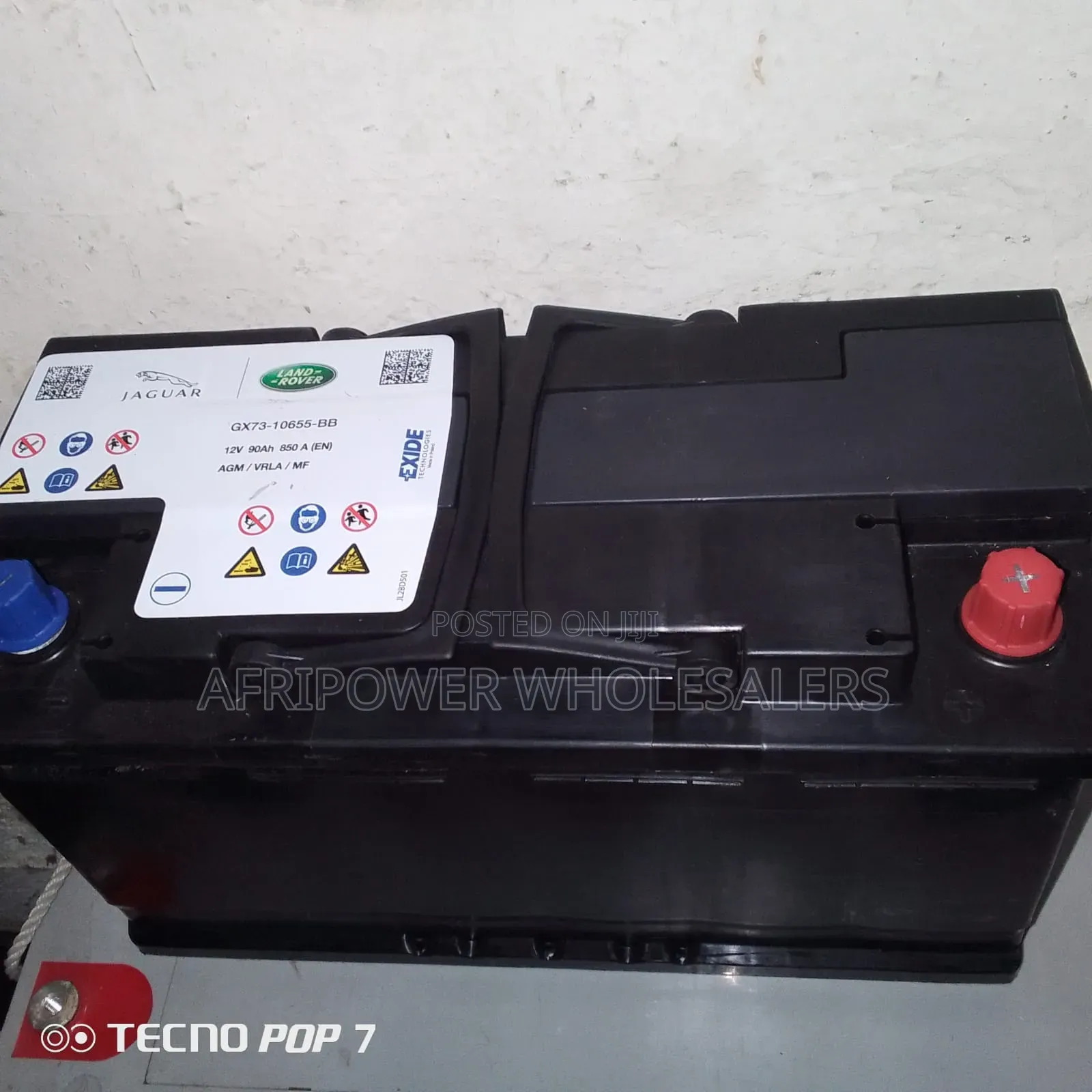 Vrla Landrover Din 90 Agm Car Battery