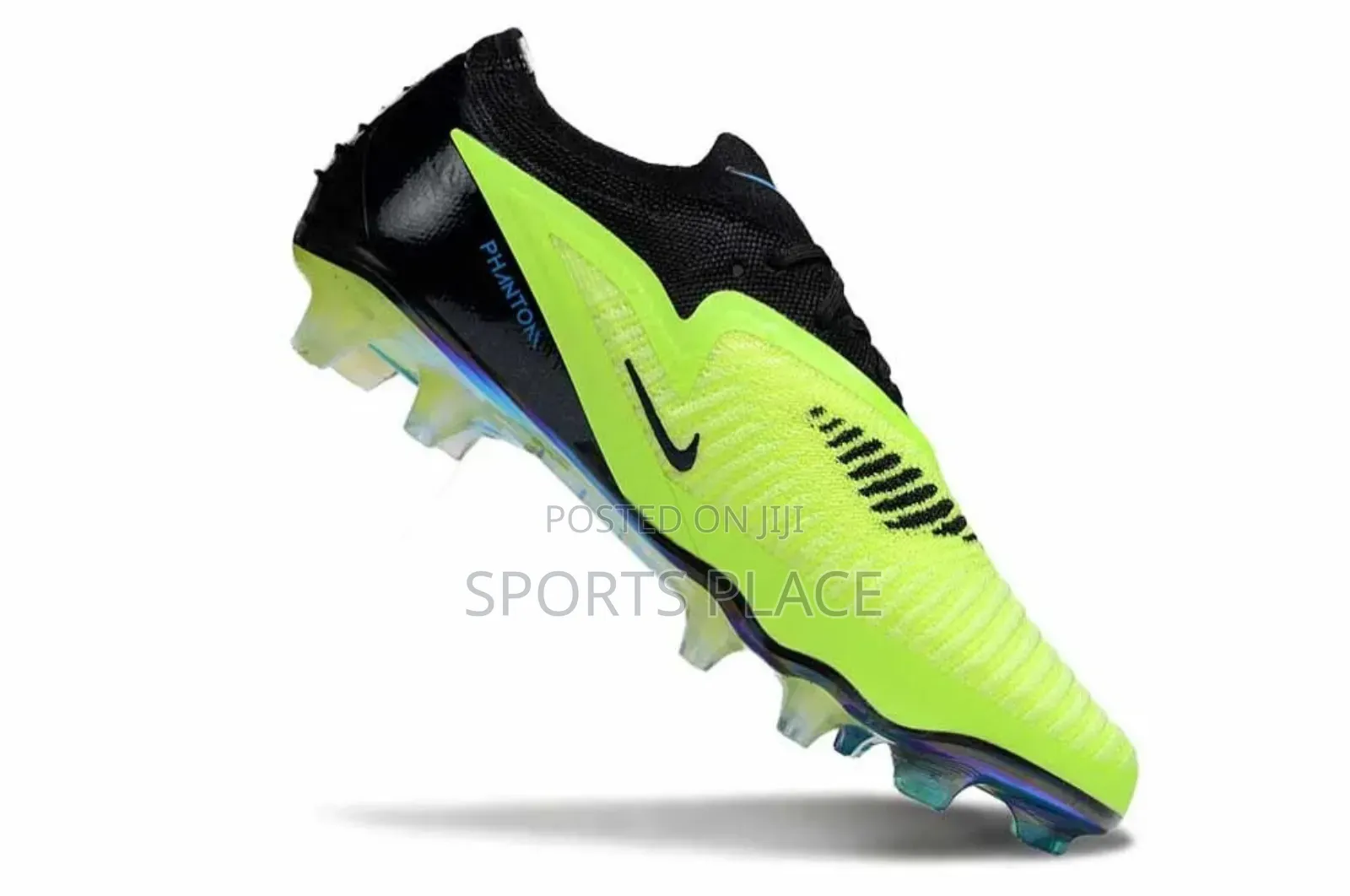 Nike Gx Six Phantom Low -Cut Football Boots Black and Green