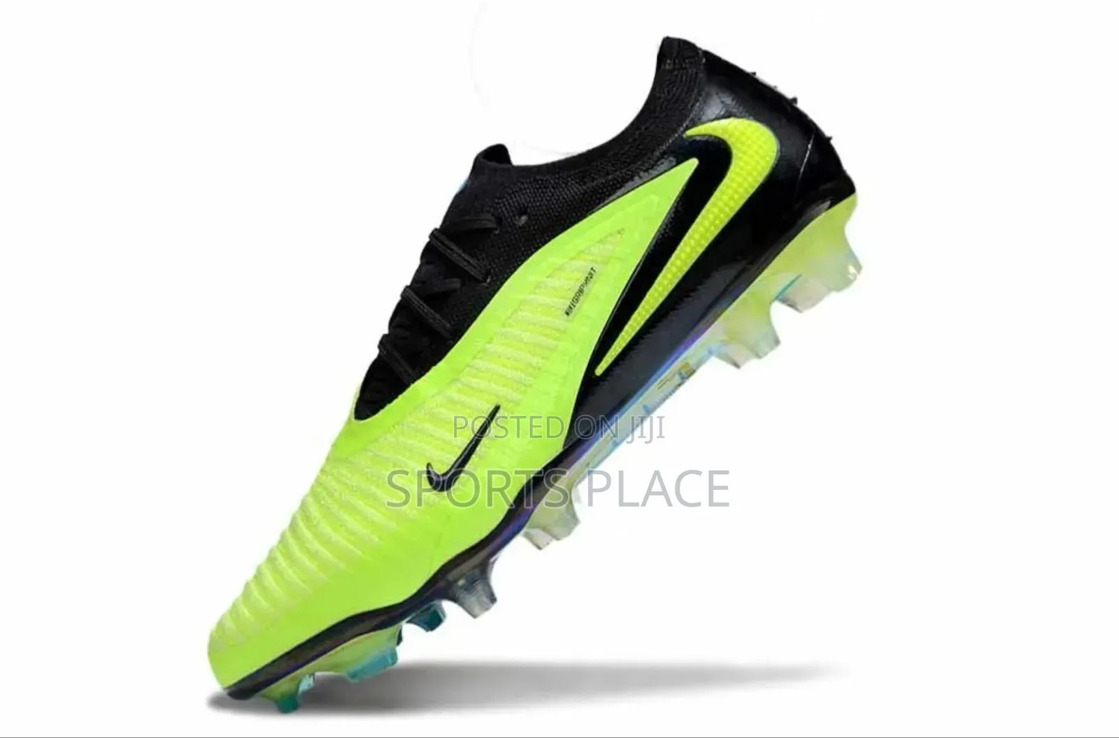 Nike Gx Six Phantom Low -Cut Football Boots Black and Green