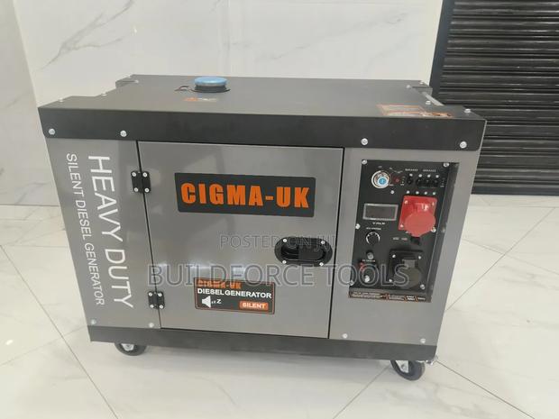 10 Kva Heavy Duty Silent Generator Uk Cigma - thumbnail 2