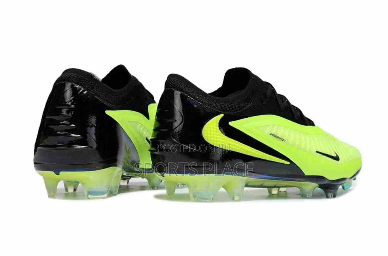 Nike Gx Six Phantom Low -Cut Football Boots Black and Green