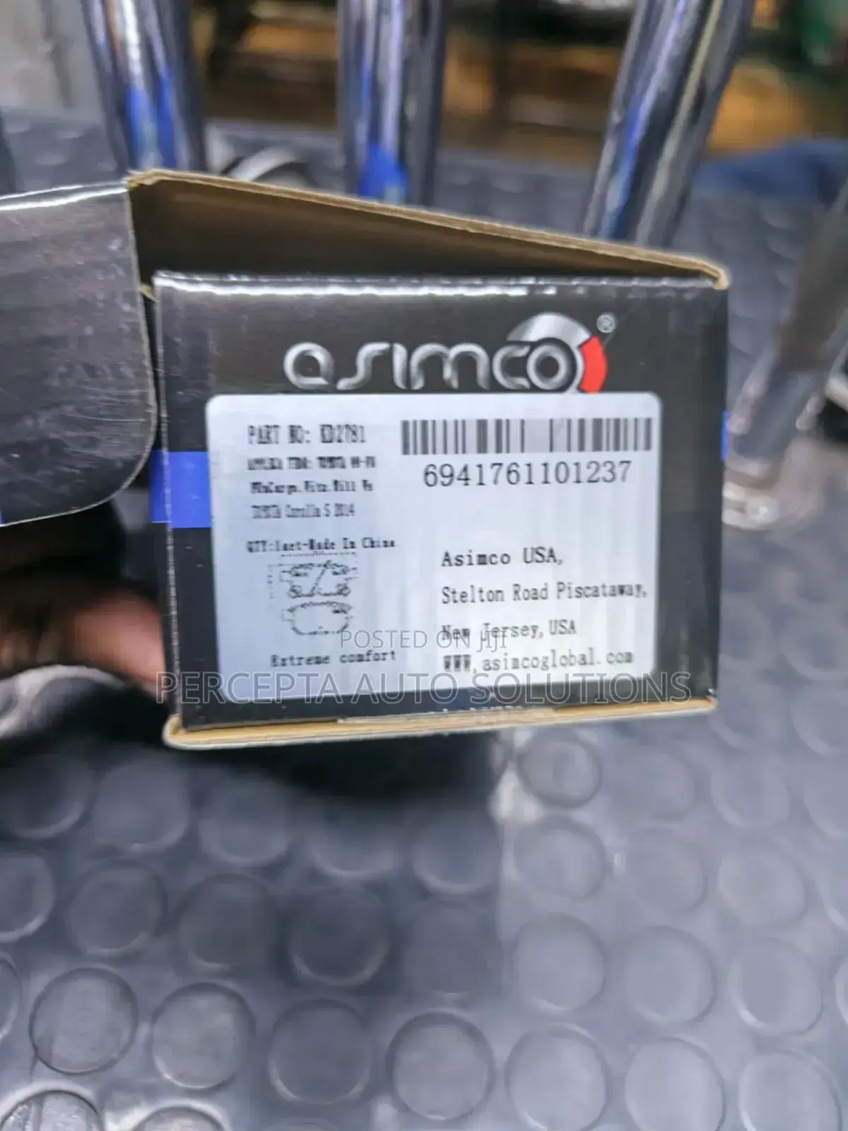 Toyota Auris, Axio,Vitz New,Rumion,Belta Asimco Rear Brake Pads Kd2781