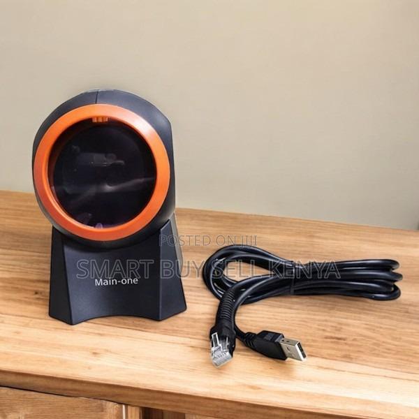 Hands-Free 1d 2d Desktop Barcode Scanner With Auto-Sensing Scanning