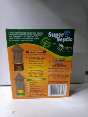 Super Septic Toilet Treatment 100g Organic Septic Biodigester