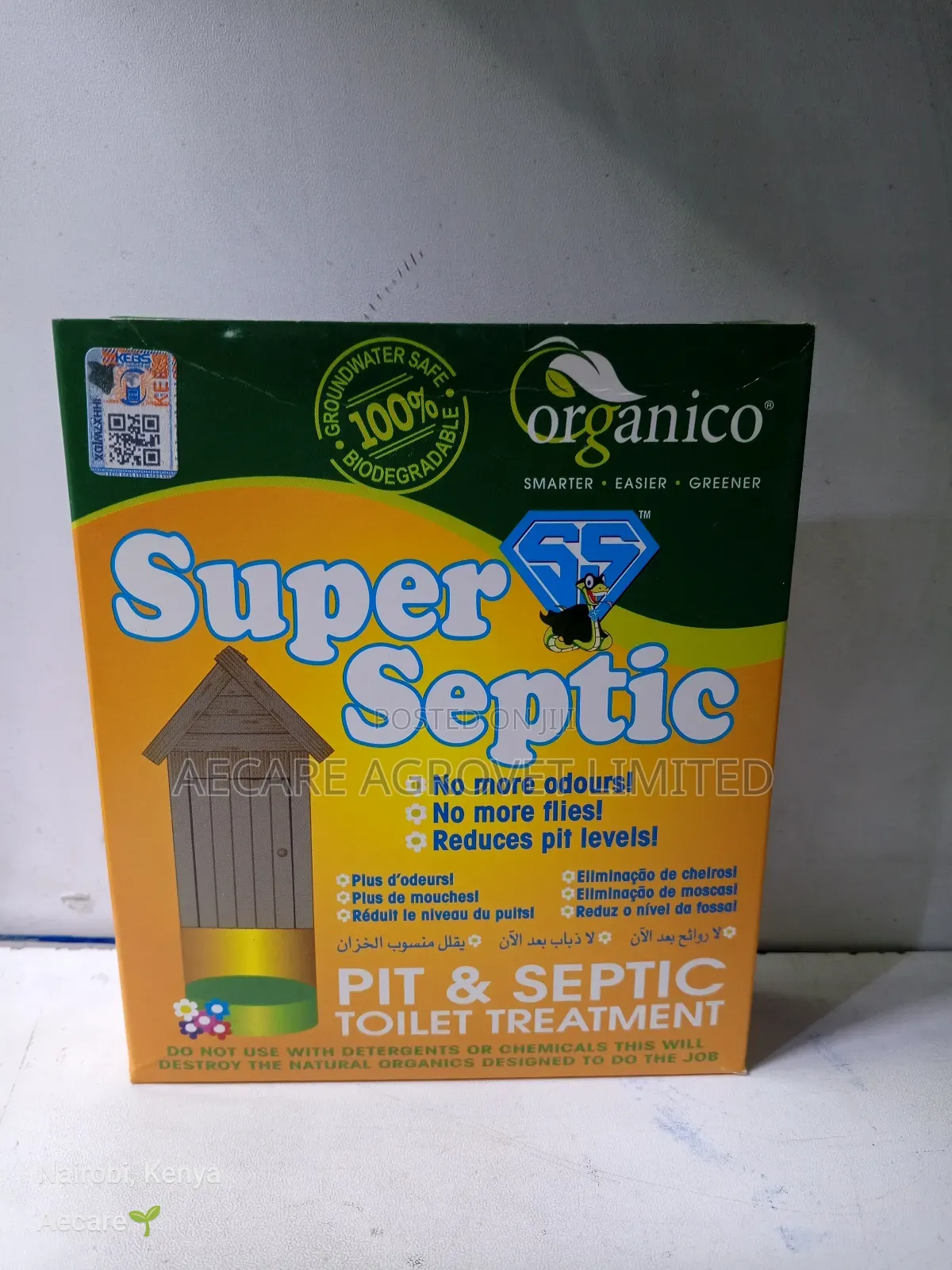 Super Septic Toilet Treatment 100g Organic Septic Biodigester