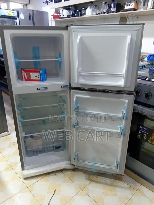 Ecomax 118 Litres Double Door Refrigerator With Top Freezer