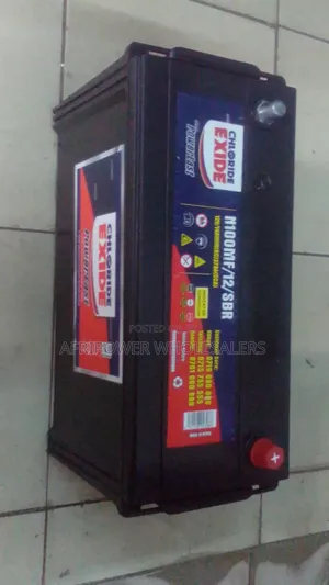 Chloride Exide N100 / 100ah Car Battery