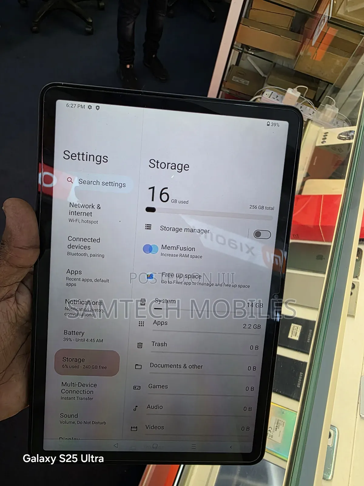 Infinix Xpad 256 GB Gray