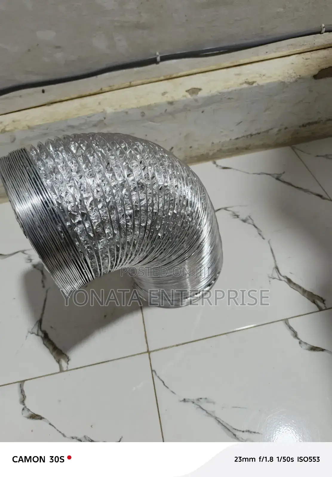 Ventilation Duct Aluminum 150mm