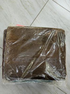 Dark Brown Tie and Dye Muslin Backdrops - main view