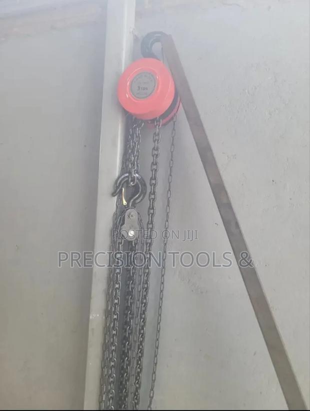 3 Tonnes Chain Block 3m – Heavy-Duty Manual Hoist for Safe Lifting 