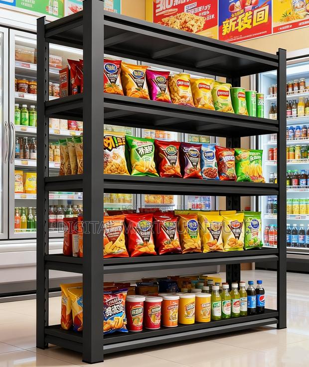 Five Tier Kitchen Packets Storage Cabinet