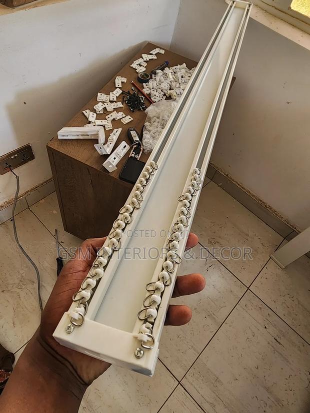 Pure Aluminium Double Rails for Heavy Duty Curtains