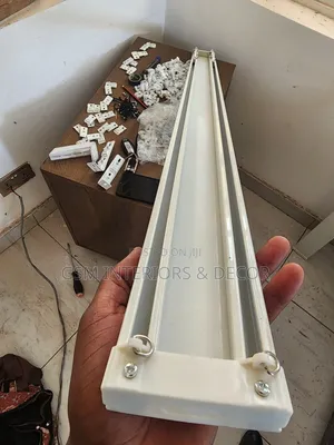 Aluminium Curtain Rails With L Brackets