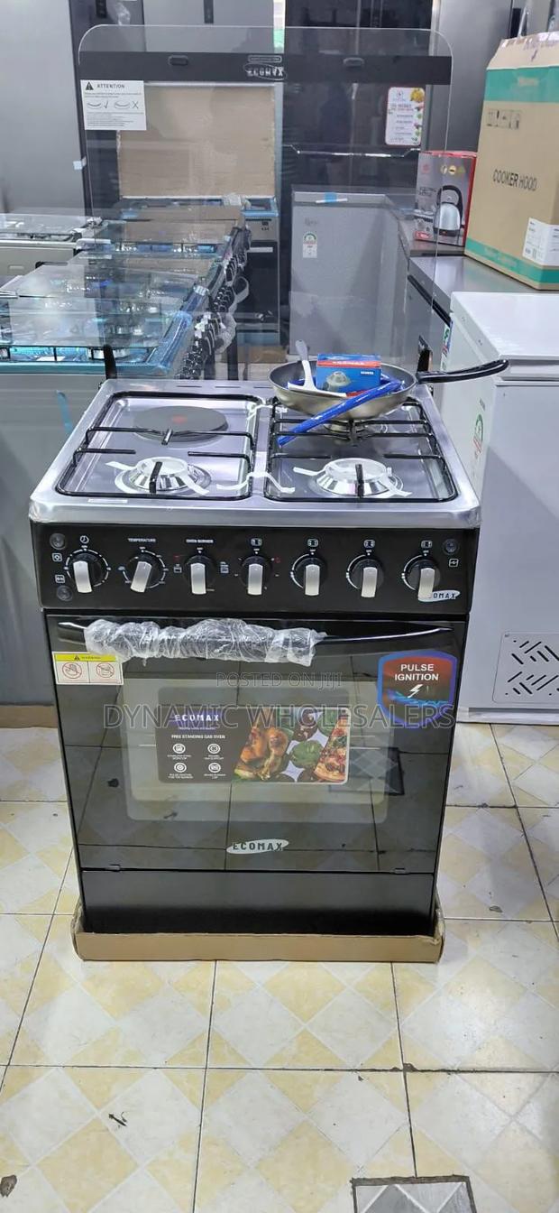 Ecomax 3 Gas + 1 Electric Burner Standing Cooker