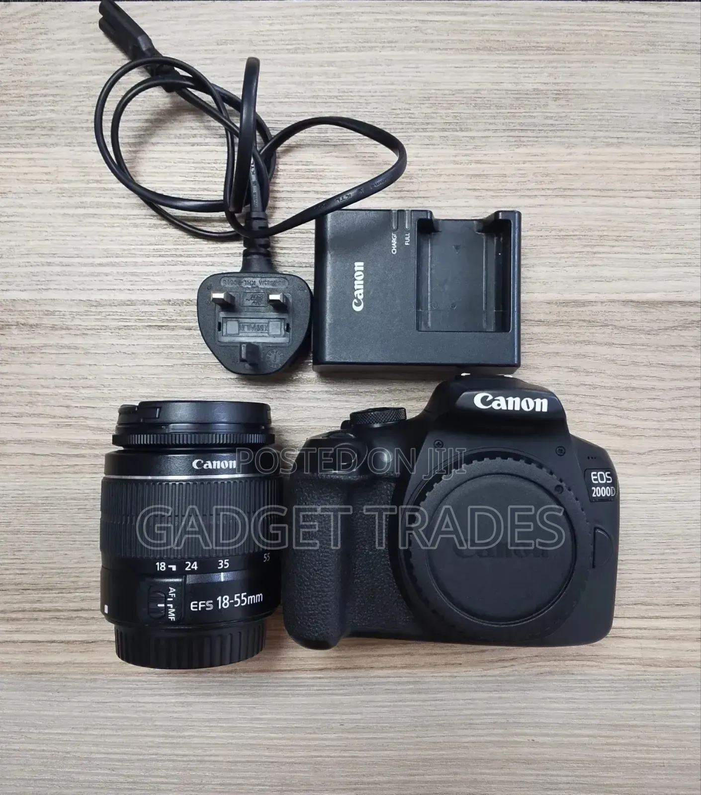 Canon Eos 2000d DSLR Camera With 18-55mm Lens(Supper Clean)