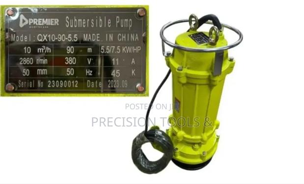Premier 7.5hp Submersible/Mining Pump 90m/H 2" Outlet 3-Phas