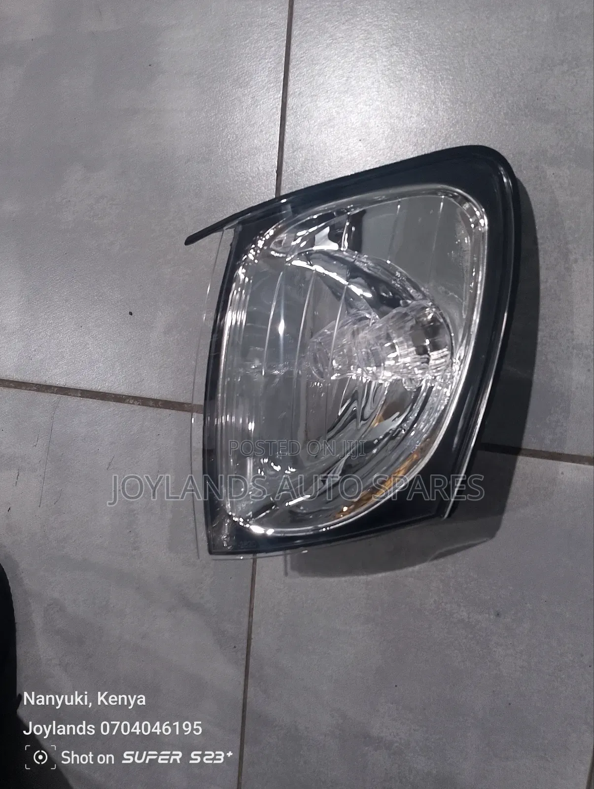 Noah 98 Corner Lamp Clear