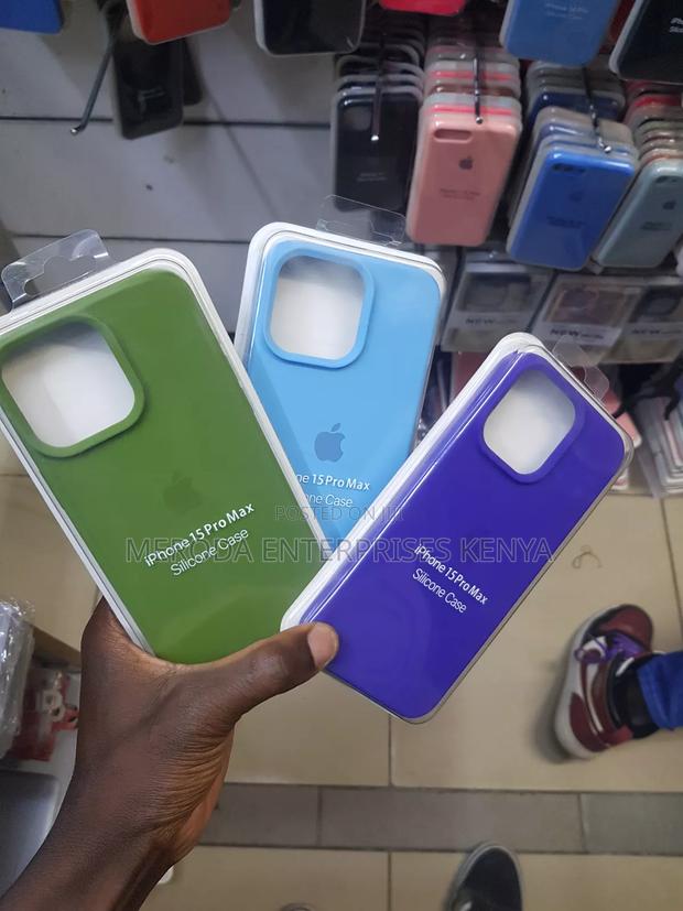 iPhone 15 Pro Max Silicone Cases - thumbnail 3