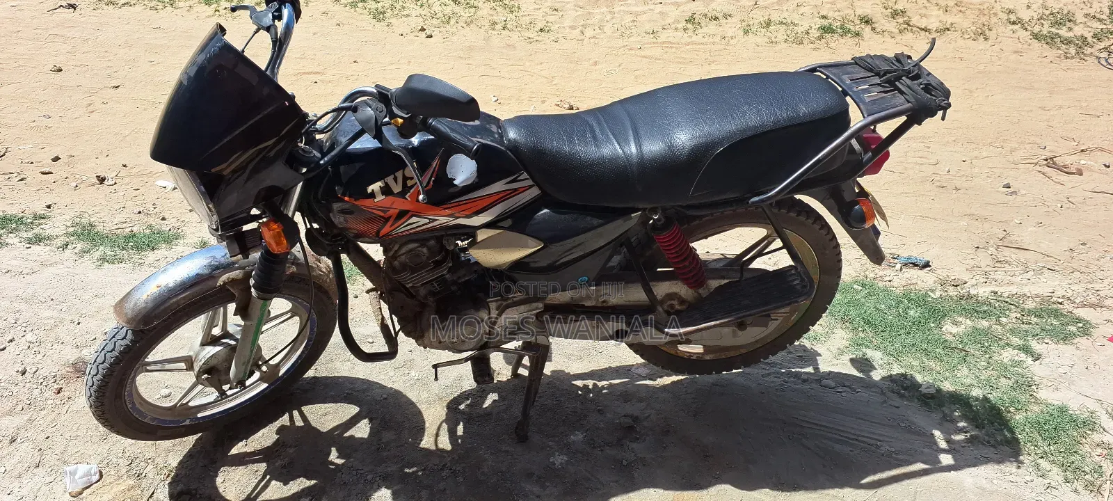 TVS HLX Plus ES 2018 Black