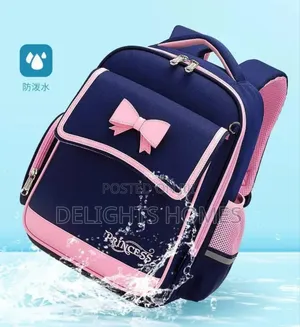 Beautiful Princess School Bags for Girls-Care