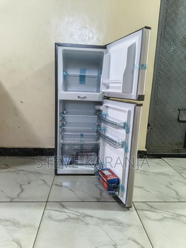 118litres Double Door Fridge With Top Freezer