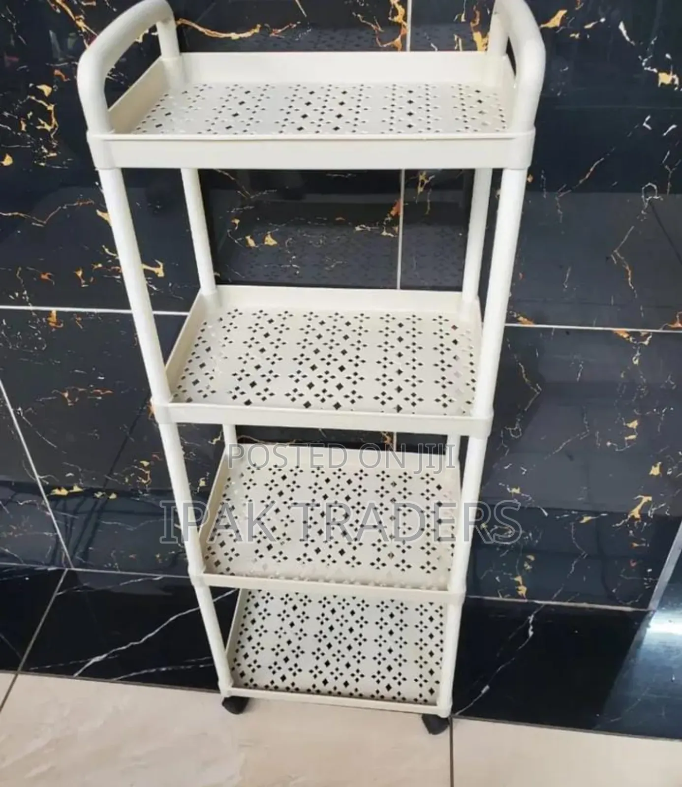 * Restocked 4 Tier Multifunctional Organiser Rack Hard Plastic*