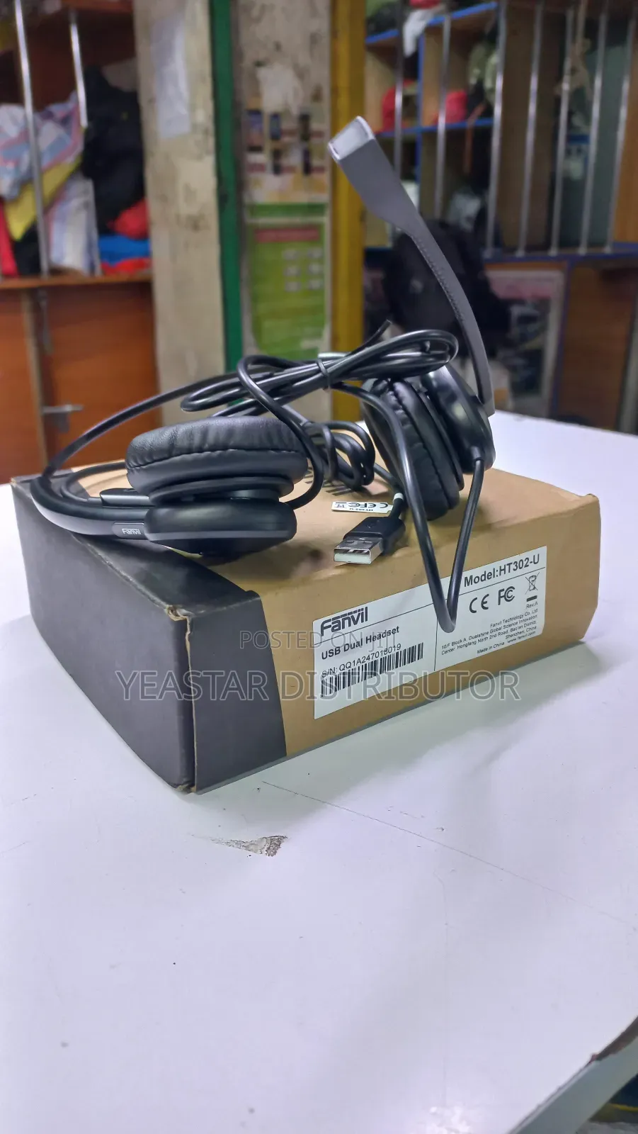 Fanvil Ht302-U Usb Daul Headset