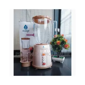 Nunix Ak-100 2-in-1 Blender With a Grinding Machine.