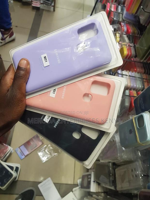 Samsung M31 Silicone Cases - main view