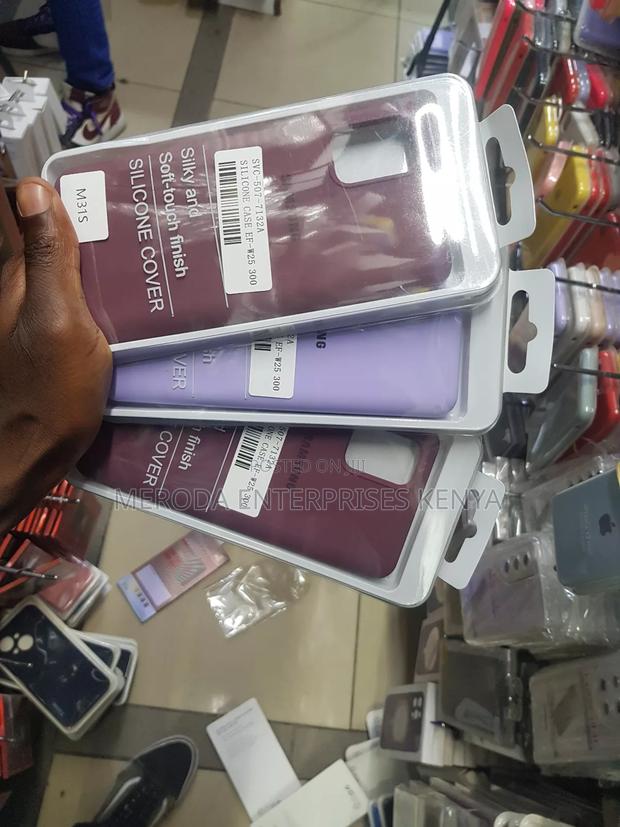 Samsung M31s Silicone Cases - main view