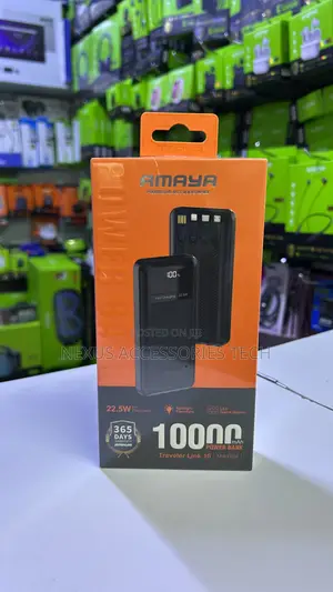 Amaya Apb‐Fd56 10000mah Fast Charge Power Bank With Led Display