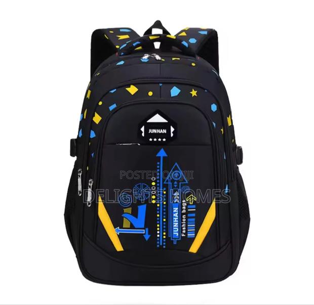 Geometry Pattern Light Weight School Bags.-Care - thumbnail 4