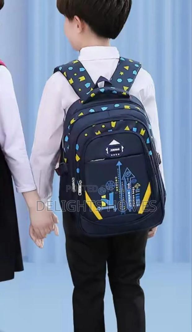 Geometry Pattern Light Weight School Bags.-Care - thumbnail 5