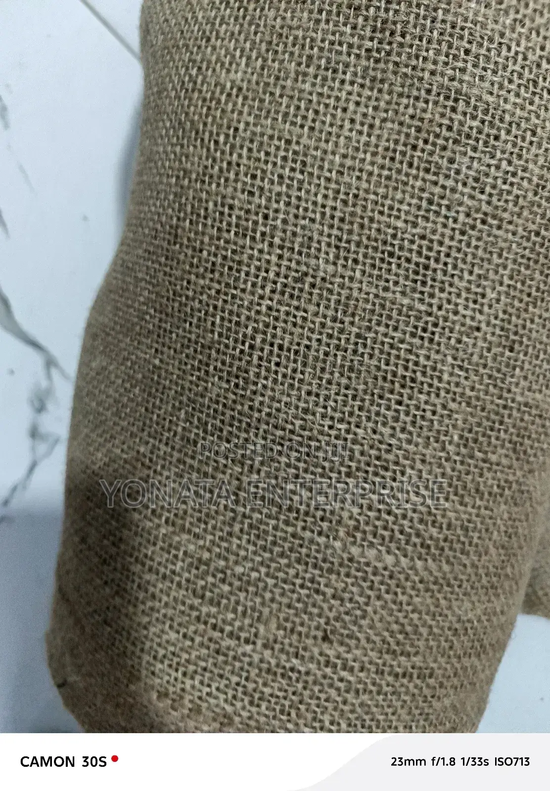 Hessian Cloth/ Burlap Cloth Material (Small Holes)